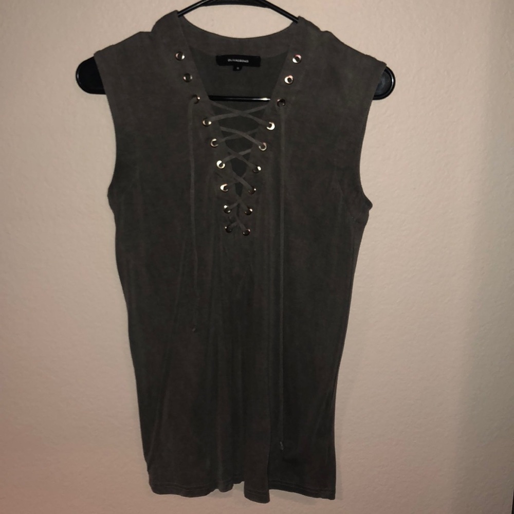 Lace-Up Tank